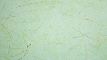 和紙の背景（くすんだ黄緑）