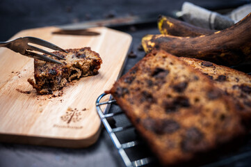 Chocolate chip banana bread