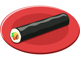 恵方巻き1本(皿あり)