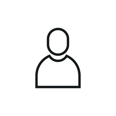 Editable login, User, Account Line Art Icon Using For Your Presentation, Website And Application