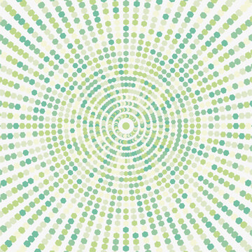 Abstract Green Vortex Art Design Background