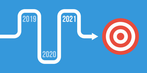 step by step year by year moving to goal