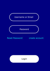 login form ui