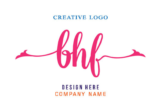 BHF lettering logo is simple, easy to understand and authoritative