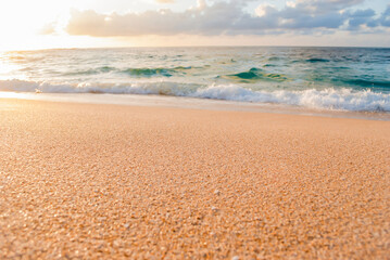 Tropical Beach at sunset