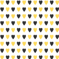 ハート　イラスト　シンプル　パターン