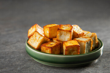 Fried Paneer or cottage cheese 	