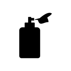 Spray icon. Simple illustration mobile concept and web design. Vector illustration can be used for topics like sport, ball games. Design template vector