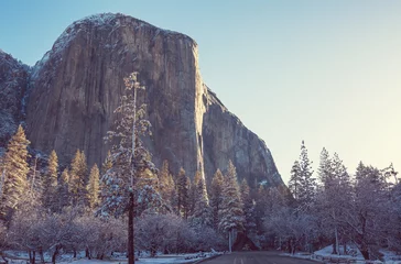 Foto auf Acrylglas Winter in Yosemite © Galyna Andrushko