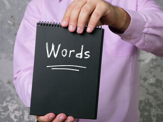  Words phrase on the sheet.