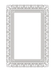 シャビーシックな空白の額縁