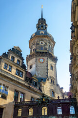 Obraz premium Hofkirche in Dresden