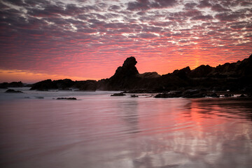 Byron Bay at sunset,  Byron Bay Australia