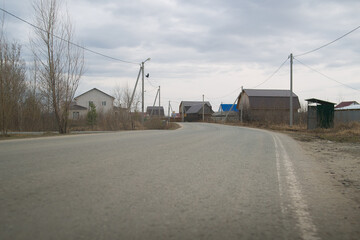 truck on the road