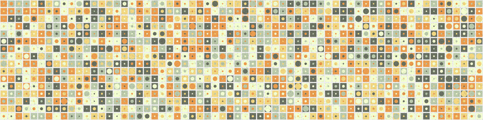 Abstract Geometric Pattern generative computational art illustration