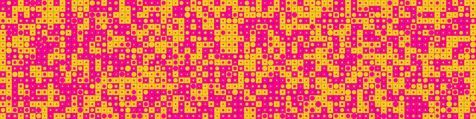Abstract Geometric Pattern generative computational art illustration