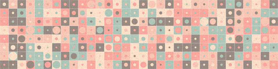 Abstract Geometric Pattern generative computational art illustration