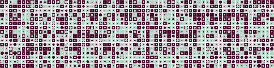 Abstract Geometric Pattern generative computational art illustration