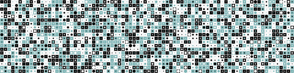 Abstract Geometric Pattern generative computational art illustration