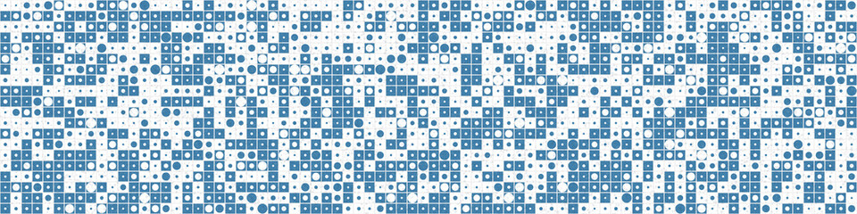 Abstract Geometric Pattern generative computational art illustration