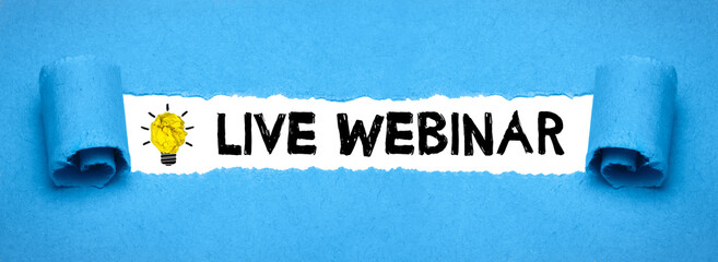 Live Webinar