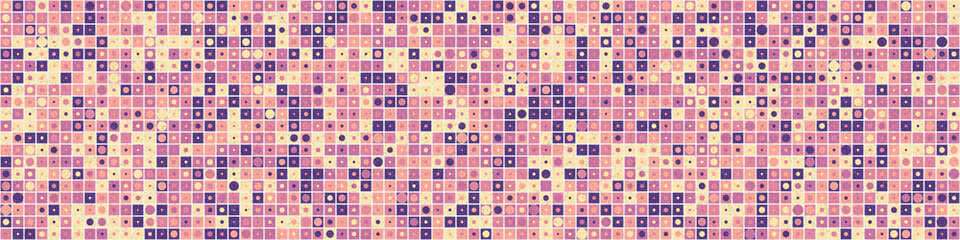 Abstract Geometric Pattern generative computational art illustration