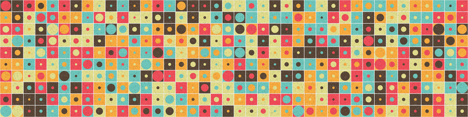 Abstract Geometric Pattern generative computational art illustration