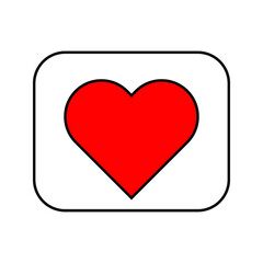 Obraz na płótnie Canvas love heart concept icon. love illustrations for the website. Perfect use for web, patterns, designs, icons,