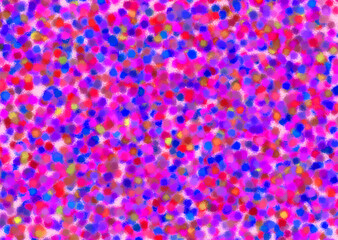 oil painted geometric pattern