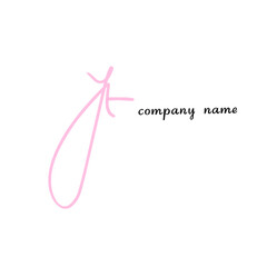 YT y t Initial handwriting creative fashion elegant design logo Sign Symbol template vector icon