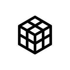 Warehouse linear icon. Vector illustration