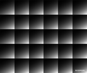 Black and White color abstract squares background, web design, greeting card, gray background, Eps 10 vector illustration