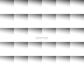 Fototapeta premium Black and White color abstract squares background, web design, greeting card, gray background, Eps 10 vector illustration