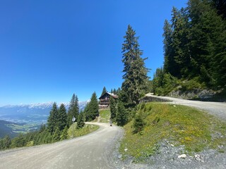 Loassattel Pillberg in der Nähe von Schwaz Innsbruck Fügen Hochfügen im Sommer
