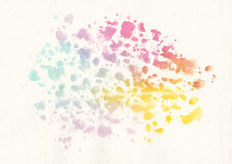 watercolor splash hand painting, watercolor gradient, watercolor spatter