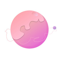 Planet illustration for use
