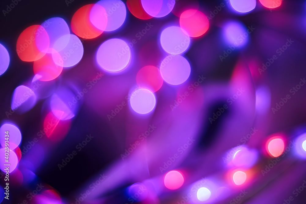 Poster Beautiful bokeh abstract colored  Background texture for design.