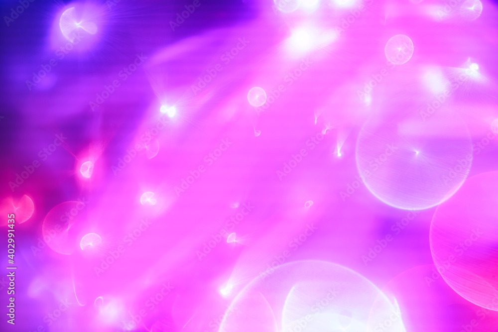 Aufkleber Beautiful bokeh abstract colored  Background texture for design.