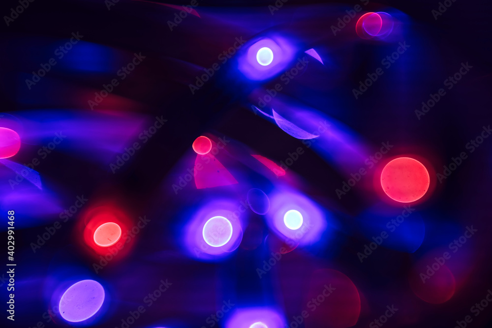 Aufkleber Beautiful bokeh abstract colored  Background texture for design.