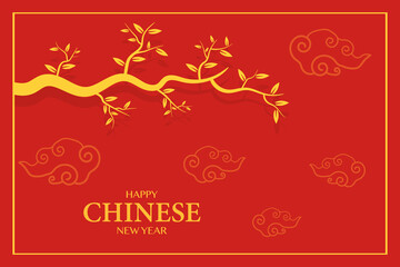 Minimal Chinese New Year Vector
