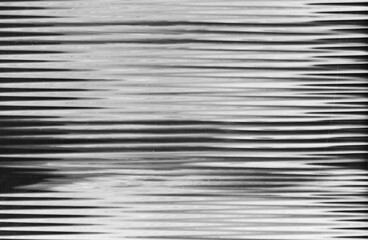 Noise background. Dust scratches effect. Black white damaged screen with digital glitch distortion...
