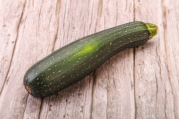 Tasty young organic natural zucchini