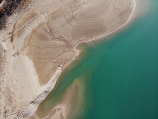 lago desde el cielo