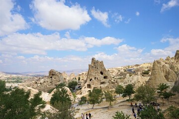 Fototapeta na wymiar Goreme Open Air Museum in Cappadocia, Turkey