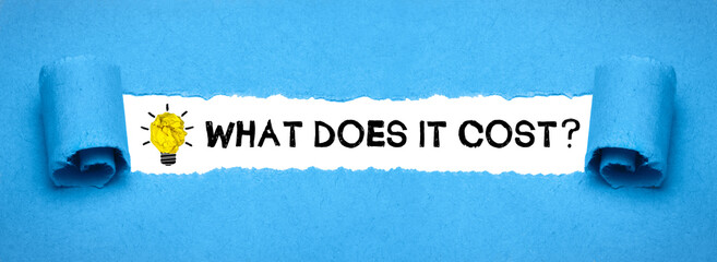 What does it cost?