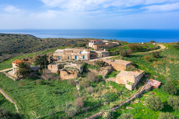 Fototapeta na wymiar Lithomantra in Epano Merampello region, Crete, Greece.