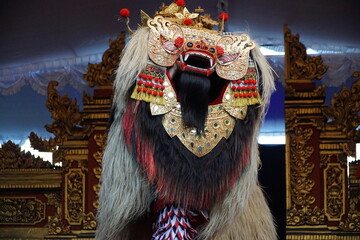aksi barong bali