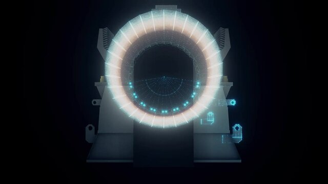 the industrial electro generator 4k. High quality 4k footage