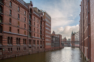 Speicherstadt im Februar