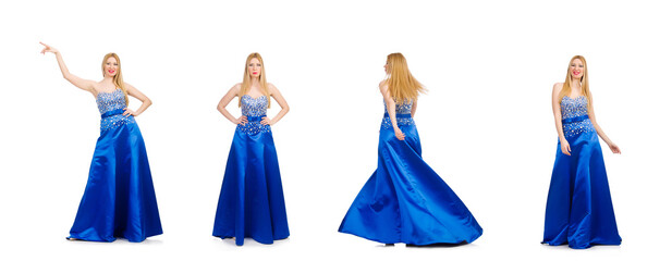 Woman in fashion clothing concept